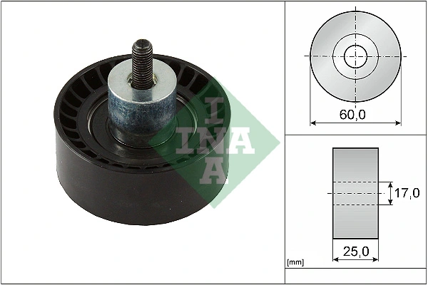 Deflection Pulley/Guide Pulley, timing belt